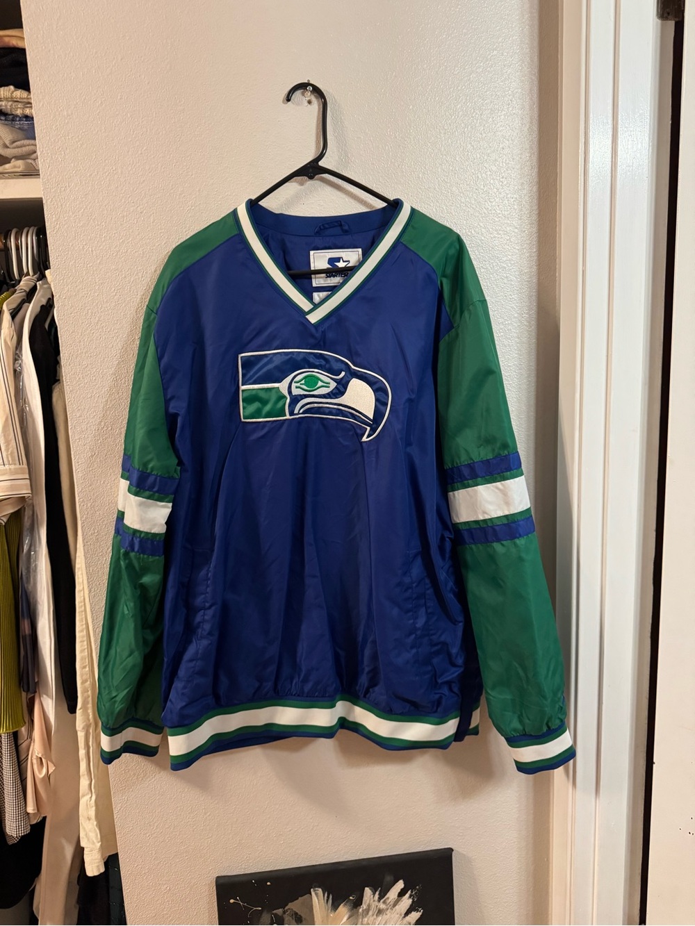 Seahawks Oversized Pullover Jacket